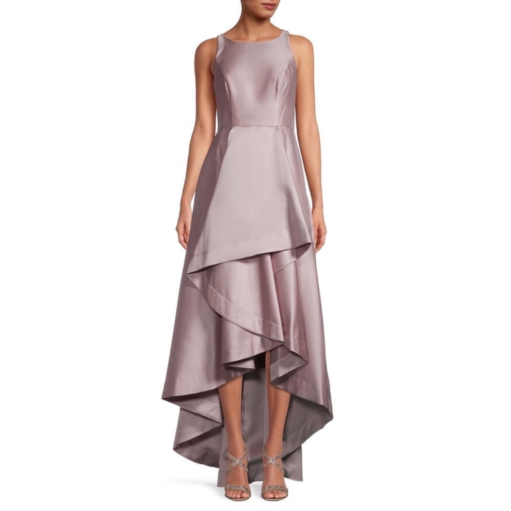 Aiden Rose Gold High Low Sleeveless Formal Dress Women’s 12